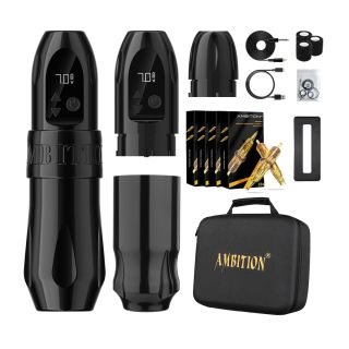 Tattoo Kit | Ambition Troll Wireless Tattoo Machine Kit