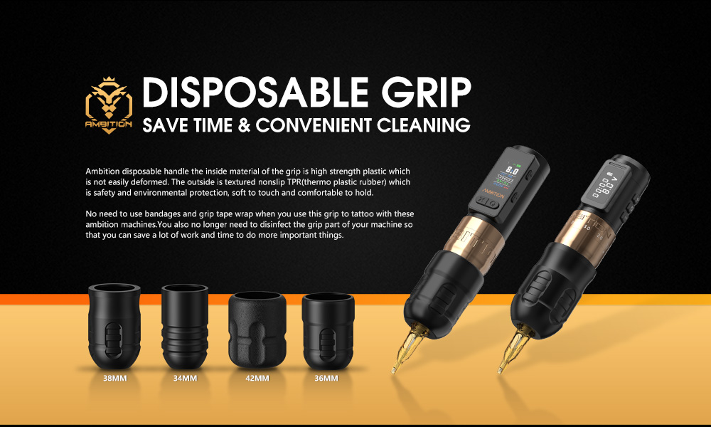 Ambition Disposable Tattoo Grips